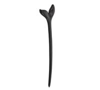 Ciieeo Baguettes à Cheveux en Bois D’ébène Noir Sculpté Épingles à Cheveux Chinoises Faites la Main Fourchette à Chignon Vintage Accessoire Coiffure Traditionnel pour Mariée et Usage