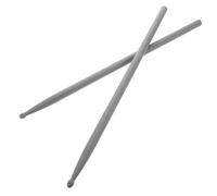 Ciieeo Baguettes de Batterie en Fibre de Carbone 7A Paire de Bâtons Légers et Solide Gris pour Pratique Performance et Batterie Jazz Accessoires Percussion pour Débutants et