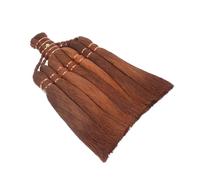 Ciieeo Balai Tête Fibres de Palmier Naturel Large et Plat Accessoire de Remplacement pour Balai Extérieur pour Patios Jardins et Écologique