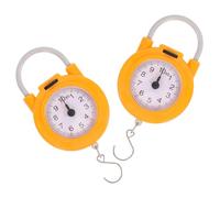 Ciieeo Balance à Ressort Portable pour Pêche Cuisine, Petite Balance Suspendue Mécanique avec Crochet, Légère et Compacte, Lot de 2, pour Usage Domestique et Activités Outdoor