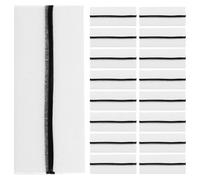 Ciieeo Bande Adhésive Noire pour Faux Cils Auto-adhésifs, 40 Pièces, Fibre Imperméable Adhésion Sécurisée, pour Extensions de Cils Réutilisables