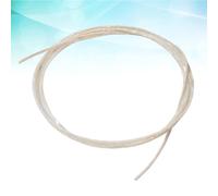 Ciieeo Bande de Filet en Plastique Blanc pour Guitare Cigar Box et Banjo, Protection, Lutherie Guitare DIY