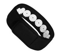 Ciieeo Bandeau D'acupression Réglable Tête en Coton et Abs, Design D'acupression pour Stimuler la Tête, Confortable Relaxation Musculaire