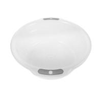 Ciieeo Bassin de Bain de Pieds Transparent Grosse Taille avec Poignées Doubles Ergonomiques Bac Rond en Plastique pour Trempage Pieds et Lavage Mains Usage Domestique Polyvalent Seau