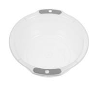 Ciieeo Bassine de Lavage Multifonctionnelle en Plastique Transparent, Taille Moyenne, Bol à Vaisselle Solide pour Lavage des Légumes, Visage et Linge, Lavabo pour Pieds pour Usage