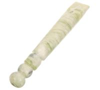 Ciieeo Bâton de Massage en Jade pour Visage et Mains Stylo d'Acupuncture Manuel Outil d'Acupression Pratique pour Massage des Points Circulation Sanguine Soin Peau Couleur Aléatoire