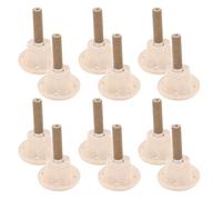 Ciieeo Bâtonnets de Moxa Faits la Main avec Base en Feutre Lot de 50 Bâtonnets de Moxibustion Épaissis en Pur Moxa Accessoire de Moxibustion pour Usage Domestique et Salon Traditionnel