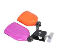 Ciieeo Batterie de Percussions Professionnelle Cloche à Vache Haute et Basse Bloc de Batterie Monobloc Accessoire Instrument Percussion pour Usage Familial et Initiation Musicale