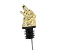 Ciieeo Bec Verseur Alliage Tête de Loup pour Distributeur de Vin Finition Lisse Facile à Nettoyer Compatible avec Diverses Bouteilles pour Dîners et Célébrations