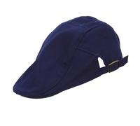 Ciieeo Béret de Chef Cuisine Ajustable en Tissu Léger Bleu Marine Toque de Boulanger et Serveuse Hygiénique Taille Unique Élastique Restauration et Traiteur