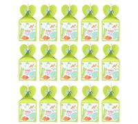 Ciieeo Boîte à Bonbons Dinosaure Pliable, 18 Pcs, en Papier, pour Fêtes D’anniversaire D’garçon et Filles et Fêtes de Fin D’année