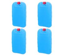 Ciieeo Boîte à Cristaux de Glace pour Climatiseur Mobile 4pcs en Pe 250ml, Accessoire Pratique pour Camping et Voyage, Ambiance Estivale Fraîche et Agréable