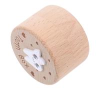 Ciieeo Boîte à Dents de Lait Bois Coffret de Rangement pour Garçon Fille Boîte de Souvenirs pour Première Dent de Garçon Fille