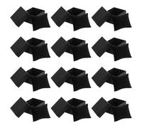 Ciieeo Boîte à Montre-Bracelet Noire avec Coussin en Carton, Coffret Présent 12 Pièces, Organisateur de Bijoux pour Homme et Femme, Petit Boîtier de Montre Compact 9x8x5,5 Cm,