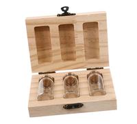 Ciieeo Boîte De 3 Pièces Lanugo Préservation Du Cordon Ombilical Boîtes De Rangement Des Dents Enfants Bébé Cheveux Souvenir Garçon Bouteille De Stockage De Cheveux Fœtaux Bouteille De