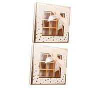 Ciieeo Boîte de Chocolats Vide Beige 25 Compartiments pour Chocolats Artisanaux Boîte D'emballage Présent pour Saint-valentin Anniversaire et Mariage Coffret Présentation