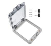 Ciieeo Boîte de Disjoncteurs Étanche à 5 Voies Fenêtre D’Observation Transparente Protection Anti-Éclaboussures pour Tableau Électrique Matériau Robuste Usage Extérieur et Industriel