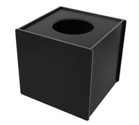 Ciieeo Boîte de Loterie Design Opaque en PVC Multifonction Noir Facile à Utiliser, pour Jeux de Fête d'anniversaire