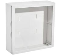 Ciieeo Boîte de Rangement Murale Transparente Plastique Vitrine Exposition Épaisse pour Collections Organisateur Décoratif pour Modèles et Objets Support Mural ou Bureau Polyvalent
