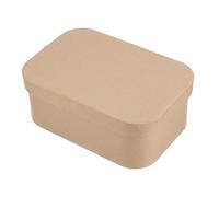 Ciieeo Boîte En Papier Kraft Boîte En Papier Mâché Pour Travaux Manuels Papier Mâché Imbriqué Maisons Miniatures Valise En Carton De Recharge Statuettes En Papier Mâché Bols