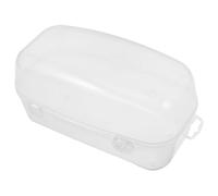 Ciieeo Boîte Rigide Étanche pour Masque de Plongée et Lunettes de Snowboard, Étui Multifonction en PP Blanc pour Sport d'eau et Neige, Rangement Compact et Portable