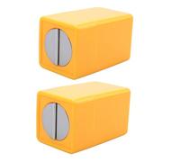 Ciieeo Boîtes de Rangement Compactes pour Lames de Rasoir, Lot de 2 2,68 X 1,69 X 1,69 Pouces Étui Pratique pour Déchets de Lames en Atelier et Dortoir
