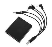 Ciieeo Boîtier Batterie Externe Coffre-fort Compatible, Alimentation De Secours Portable Avec 5 Connecteurs Multi-entrées, Protection Renforcée Pour Serrure Anti-effraction, Usage Polyvalent Et Mobile