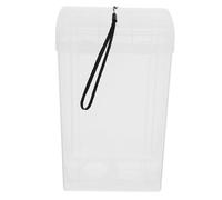 Ciieeo Boîtier de Prise Extérieur Étanche Transparent Protection Anti-Pluie pour Rallonge Électrique Boîte de Dérivation Résistante aux Intempéries Compatible Chargeurs et Prises