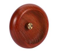 Ciieeo Bol Brûleur de Parfum en Bois Naturel Marron, Facile à Nettoyer Prise en Main, Contemplation Bibliothèque