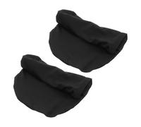 Ciieeo Bonnet Noir à Dreadlocks en Spandex 2pcs pour Hommes et Femmes, Réduit Nœuds et Frottements, Respirant, Style Street, pour Sports et Danse