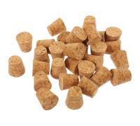 Ciieeo Bouchons de liège à vin 30 Pièces Bouchon Conique en Bois De Remplacement Bouchon D'étanchéité 15X15X12Mm pour Bouteille