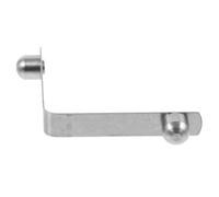 Ciieeo Boucle à Ressort de V pour Canne de Marche Clip à Pression Compressé en Acier Inoxydable Accessoire Shrapnel Réglable pour Béquille Ressort de Compression Usage Multifonction