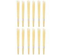 Ciieeo Bougies Oreille Aromathérapie 12pcs Tiges Confortables en Alliage de Zinc pour Élimination Cire et Débouchage Oreilles Usage Domestique