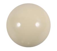 Ciieeo Boule de Billard Blanche en Résine Grosse Boule d'Entraînement pour Billard Américain Domestique Balle Polyvalente pour Pratique et Précision