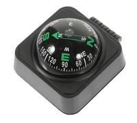Ciieeo Boussole Direction Voiture Compacte Boule Orientation Portable pour Tableau de Bord Navigation Fiable pour Bateau et Tout Installation Facile Usage Polyvalent Extérieur