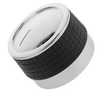 Ciieeo Bouton de Commande Rotatif pour Barbecue à Gaz - Anneau Antidérapant Noir, Diamètre 56 MM, Pièce Détachée pour Brûleur de Barbecue Extérieur et Cuisinière de Camping