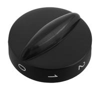 Ciieeo Bouton Thermostatique Noir Court pour Réfrigérateur et Congélateur, Interrupteur de Commande de Température, Régulateur de Thermostat en Abs, Remplacement Facile pour Contrôle