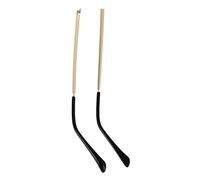 Ciieeo Bras de Lunettes de Soleil de Rechange en Métal, 1 Pair, Embouts en Silicone Antidérapants, pour Sunglasses et Lunettes, Réduit le Contact Métal, Confortable à Porter