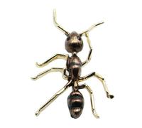 Ciieeo Broche en Alliage Métallique de Fourmi Noire, Épingle Décorative Légère pour Vêtements, Paquet et Chapeaux, Accessoire Mode Polyvalent pour Femme, Présent
