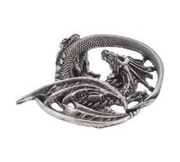 Ciieeo Broche Punk pour Vêtements Éléments Flammes et Dragon Audacieux, Épingle à Vêtements en Alliage, Légère et Facile à Assortir, Adaptée aux Hommes pour Soirées et Usages Quotidiens