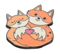 Ciieeo Broche Renard en Métal Mignonne pour Femmes Épingle à Revers Décorative Accessoire Festif Élégant pour Vêtements Présent pour Fêtes et Événements Spéciaux