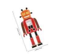Ciieeo Broche Robot Rétro Alliage pour Homme Épingle Décorative Multifonction pour Veste Costume et Foulard Accessoire Vintage et Résistant Décoloration