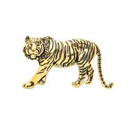 Ciieeo Broche Tigre à Clip en Alliage de Zinc Accessoire de Mode pour Homme Insigne pour Revers de Costume et Manteau Petit Format Élégant Usage Polyvalent pour Col Écharpe ou