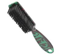 Ciieeo Brosse à Barbe Multifonction à Tête Imprégnée, Poils Doux Non Irritants, Brosse Dure pour Ondulations, Accessoire Coiffure Barbier, Plumeau de Cou Léger pour Nettoyage Barbe