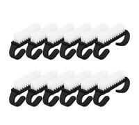 Ciieeo Brosse à Ongles Petite Taille, Lot de 12 Pcs, Plastique et Poils Nylon pour Manucure, Nettoyage et Gommage des Ongles, Accessoire Professionnel et Usage Personnel, Soin Ongulaire
