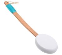 Ciieeo Brosse Dorsale pour Bleue Antidérapante Manche Long, Applicateur Crème Solaire et Exfoliante Douce pour Corps, Brosse de Bain Ergonomique, Nettoyage Dos et Soins Peau