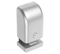 Ciieeo Butée de Porte Verre Réglable Guide Bas pour Porte Coulissante Accessoire de Fixation pour Salle de Bain Pièce Détachée Solide Compatible Rails Standard