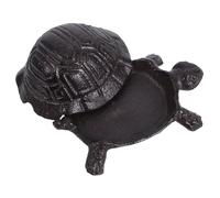 Ciieeo Cache Clés Extérieur Fonte Tortue Décorative pour Jardin Rangement Clés Bijoux et Petits Objets Original Boîte Dissimulée Pratique pour Entrée