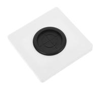 Ciieeo Cache-prise Mural Blanc Classique 86 Type Trou de 35 Mm et Bride Fendue, Plaque Murale en Plastique Vis, Couvre-câble pour Prise Électrique, Panneau Vierge pour Installation