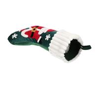 Ciieeo Cadeau de Noël Chaussette Décorative Festive Pochettes à Friandises pour Garçon Fille Ornement Suspendu pour Arbre et Cheminée Décoration Classique Lumineuse